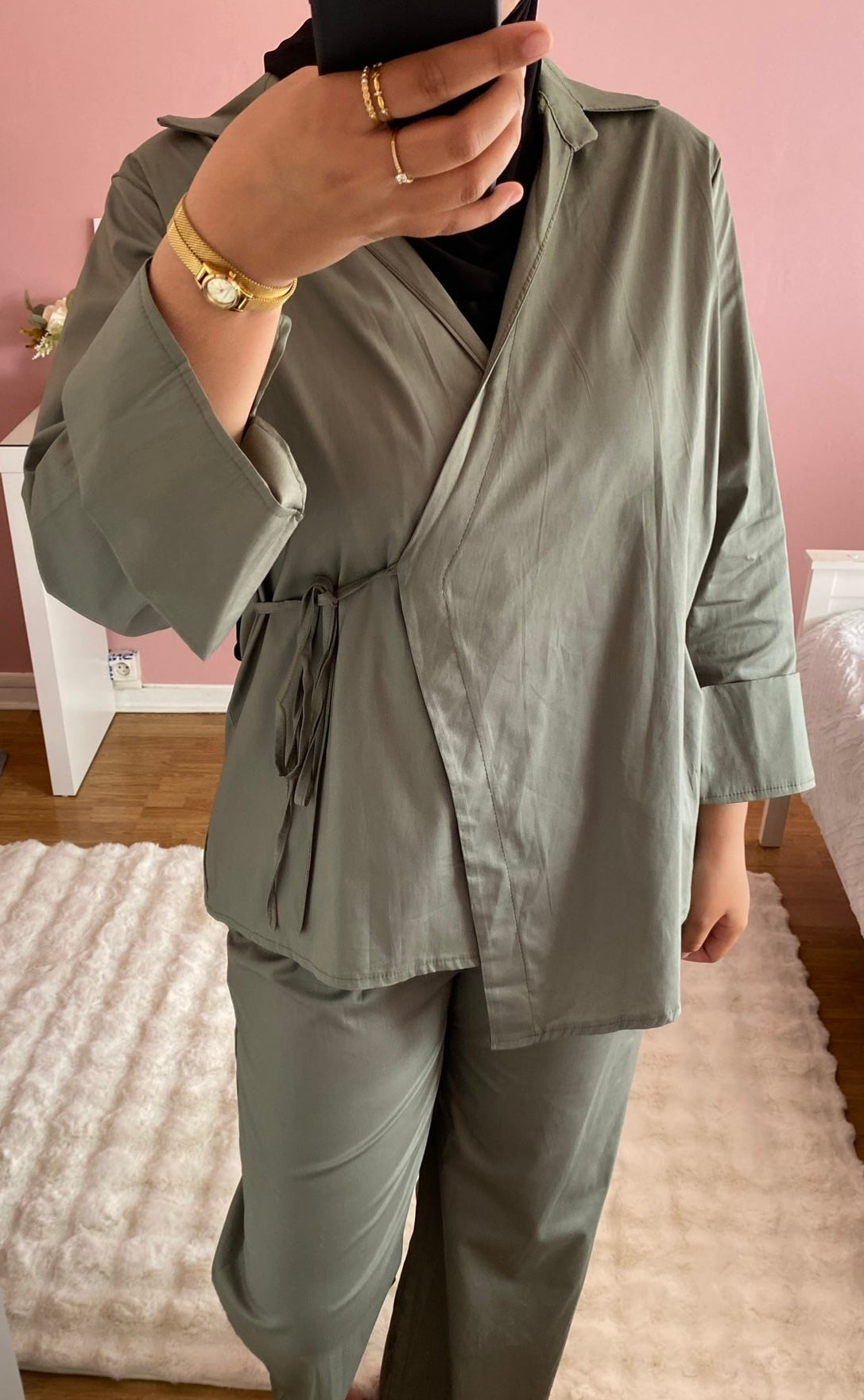 ENSEMBLE KIMONO Pantalon